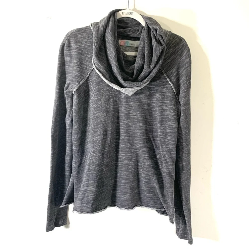 Free People Beach Two Body Cocoon Cowl Neck Top - Picture 3 of 11